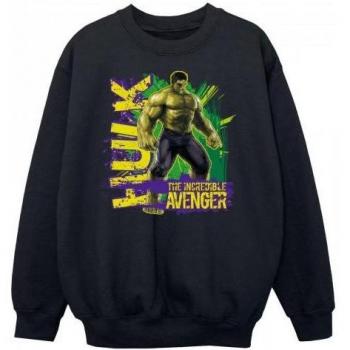 Mono Súper Hulk para Niños: Vestimenta del Vengador Incrível (12-13) Negro-Amarillo