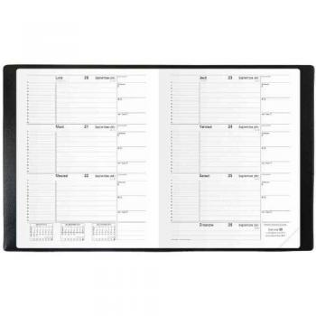 Agenda Le Principal Impala – Format 18×24 cm, Noir, Plastique grainé, 2010‑2011