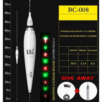 Smart LED Carp Float Kit – 2022 New, Single Unit, Luminous & USB‑Compatible