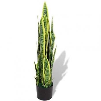 Artificial Sansevieria with Pot 90 cm Green
