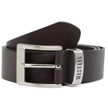 Ledergürtel MUSTANG Spencer, Dunkelbraun, 4 cm