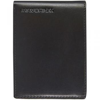 Maverick All Black Portemonnee met kleingeldvak RFID zwart