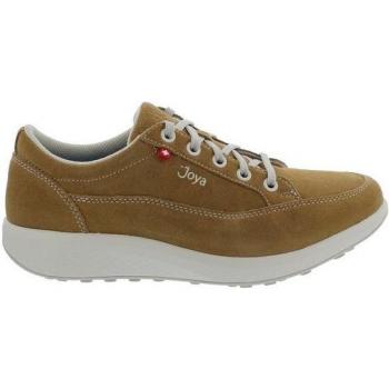 Joya Dunkelgelbe Lucy Damen, Veloursleder, Nuvola-Sohle, Emo Schnürschuh