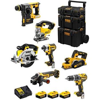 Conjunto de herramientas DeWALT DWK700 con carro y baterías 5 Ah