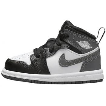 Sneakers Nike Jordan 1 Mid Nero/Grigio DQ8425-001