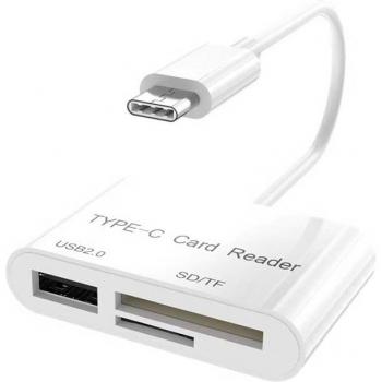 Adaptador de tarjetas SD y Micro SD USB 3 en 1 para Macbook