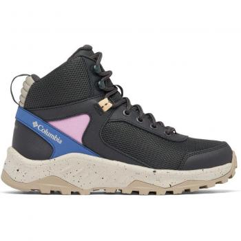 Columbia Trailstorm Ascend Mid Waterproof Damen Wanderschuhe dunkelgrau/blau