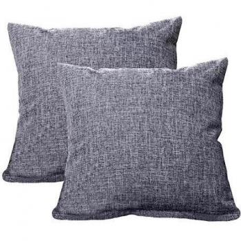 WEIXINHAI Invisible Zipper Linen Pillowcases