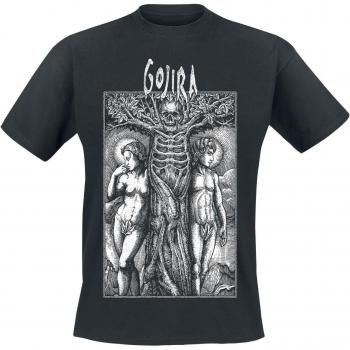 Gojira Men’s Black Graphic Top, S to XXL