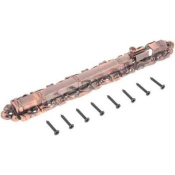 Classic European Vintage Door Bolt Bronze/Red Copper 250mm