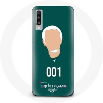 Cover für Samsung Galaxy A70 Squid Game Oh Il nam 001