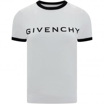 BW70BF3YAC116 Givenchy Female White T-Shirt, Medium