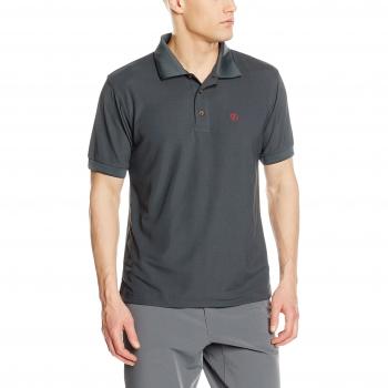Fjällräven Crowley Pique Polohemd für Herren, Mountain Grey, M