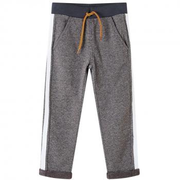 Kids' Sweatpants Dark Grey Melange 116