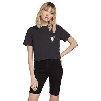 Volcom Pocket Dial Tee Tricot Femme XS Noir