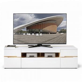 Memphis TV-Lowboard, 192x53x47 cm, weiß, FSC-zertifiziert