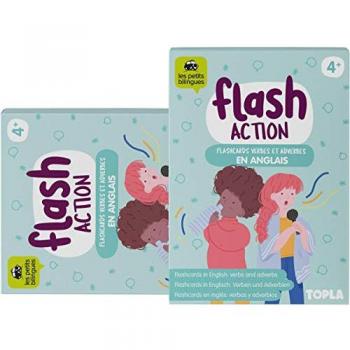 Verbes et Adjectifs en Anglais : Cartes Flash