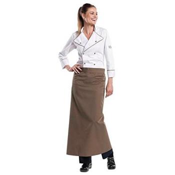 Taupe Kochschürze Chaud Devant 100 × 100 cm