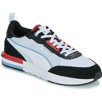 Suelas Puma R22 Hombre en Blanco, Negro y Gris