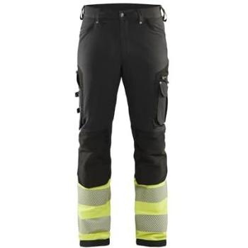 Pantalon de Travail Noir/Jaune Classe 1 Taille 46