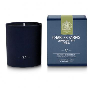 Charles Farris Home Scented Candle – Glass, British Expedition Collection