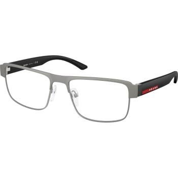 Prada Linea Rossa PS‑51RV Men’s Eyeglasses – Grey, 56mm with Blue‑Light Filter