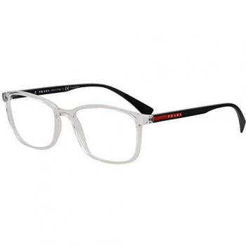 Prada Sport Linea Rossa VPS04I Transparent Eyeglasses with 2AZ1O1 Lens and 55-18 Frame Size