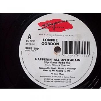 Lonnie Gordon Happenin' All Over Again 1990 UK 12 vinyl SUPET159