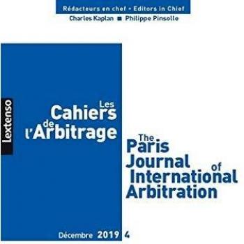 Les cahiers de l arbitrage n 4-2019