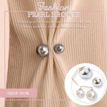 Wedding Pearl Brooch for Women