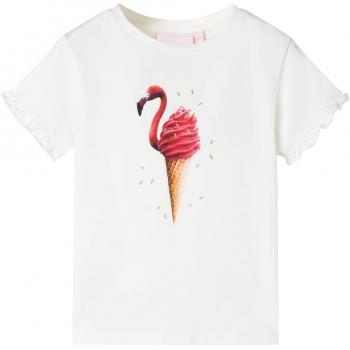 T‑shirt mini rose crème 92