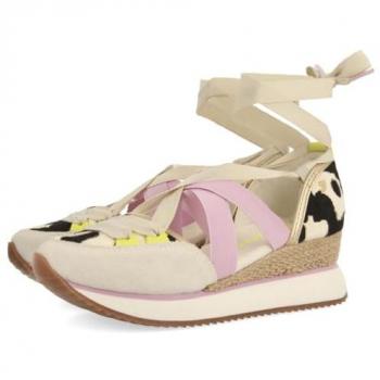 Zapatillas de cuña Gioseppo Ludlow Animal Print