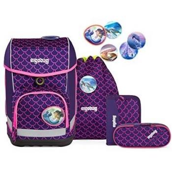 Ergobag cubo Schulranzen Set 5-teilig PerlentauchBär