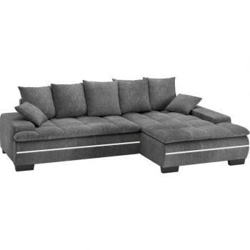MR. COUCH Haiti II – L‑Form, RGB‑LED Beleuchtung, Schlafbereich