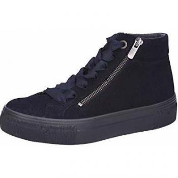 Legero Damen Lima Hohe Sneaker, Blau