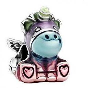 Charm Bruno el unicornio 799353C01 plata