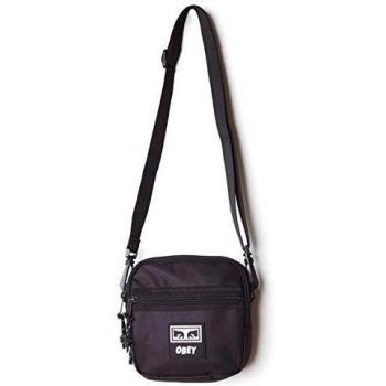 Obey Sac à bandoulière Conditions Traveler Noir