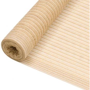 Protection visuelle Beige 2x50 m PEHD 195 g/m²