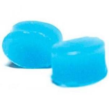 Tampões Auriculares de Silicone Azul