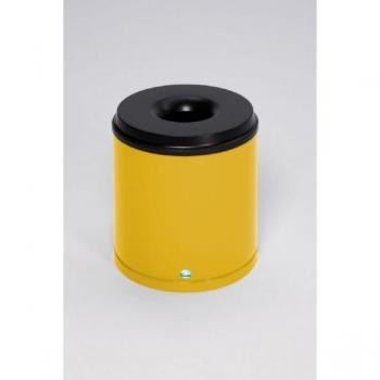 Poubelle ignifuge 30L jaune