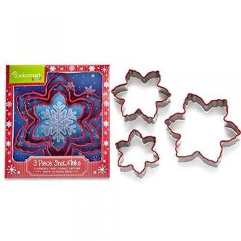 Holiday Hearth: 3-Piece Silver Cookie Cutter Kit for Children