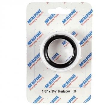 McAlpine White Reducer 1.5 x 1.25