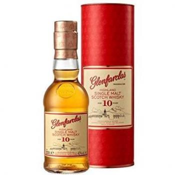 Glenfarclas Aged 10 Years Highland Single Malt Scotch (0.2L) 40% Alcohol Content