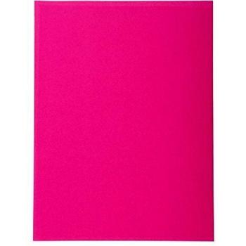 Exacompta Fuchsia Square Cut A4 Folders 170gsm Pack of 100