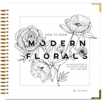 How To Draw Modern Florals