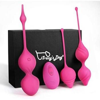 Ensemble Géisha Kegel – 3 Balles en Silicone Rose