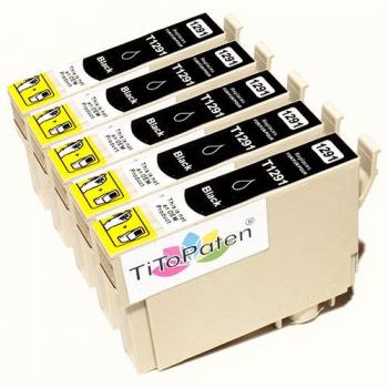 TITOPATEN XL Druckerpatrone für Epson Workforce 3520 (Schwarz)