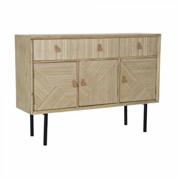 Credenza DKD Home Decor in Legno di Abete Nero (120 x 35 x 86 cm)