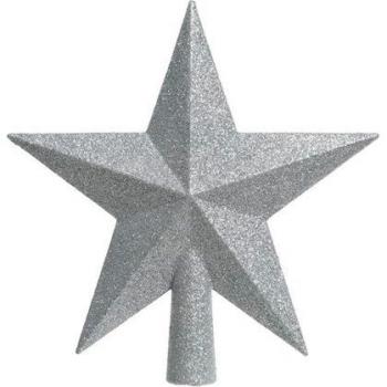 Étoile de Noël Argentée Decoris