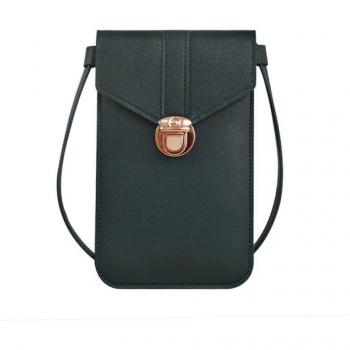 PU Leather Touchscreen Wallet with Passport Pocket
